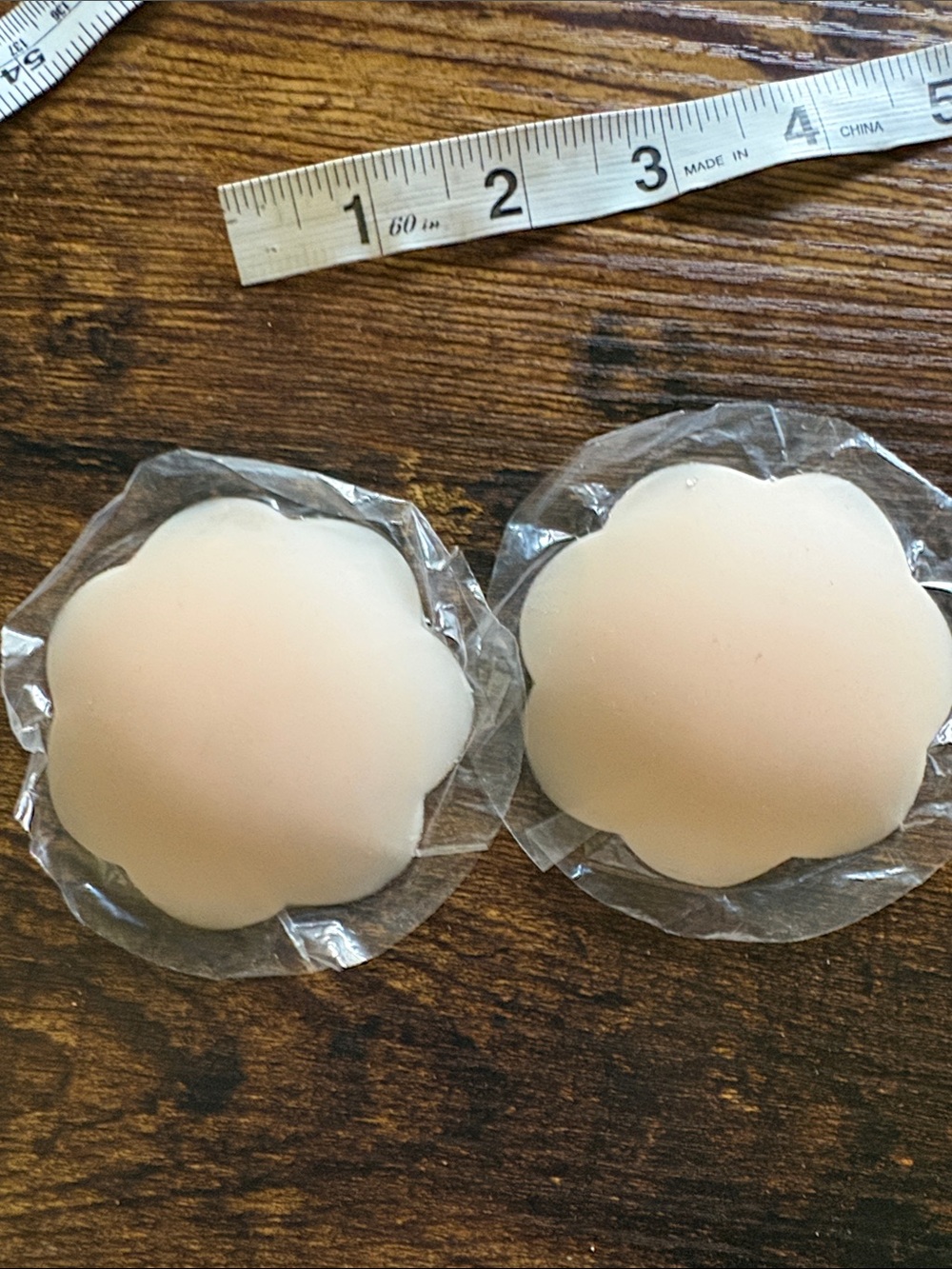 Nude Floral Adhesive Nipple Covers